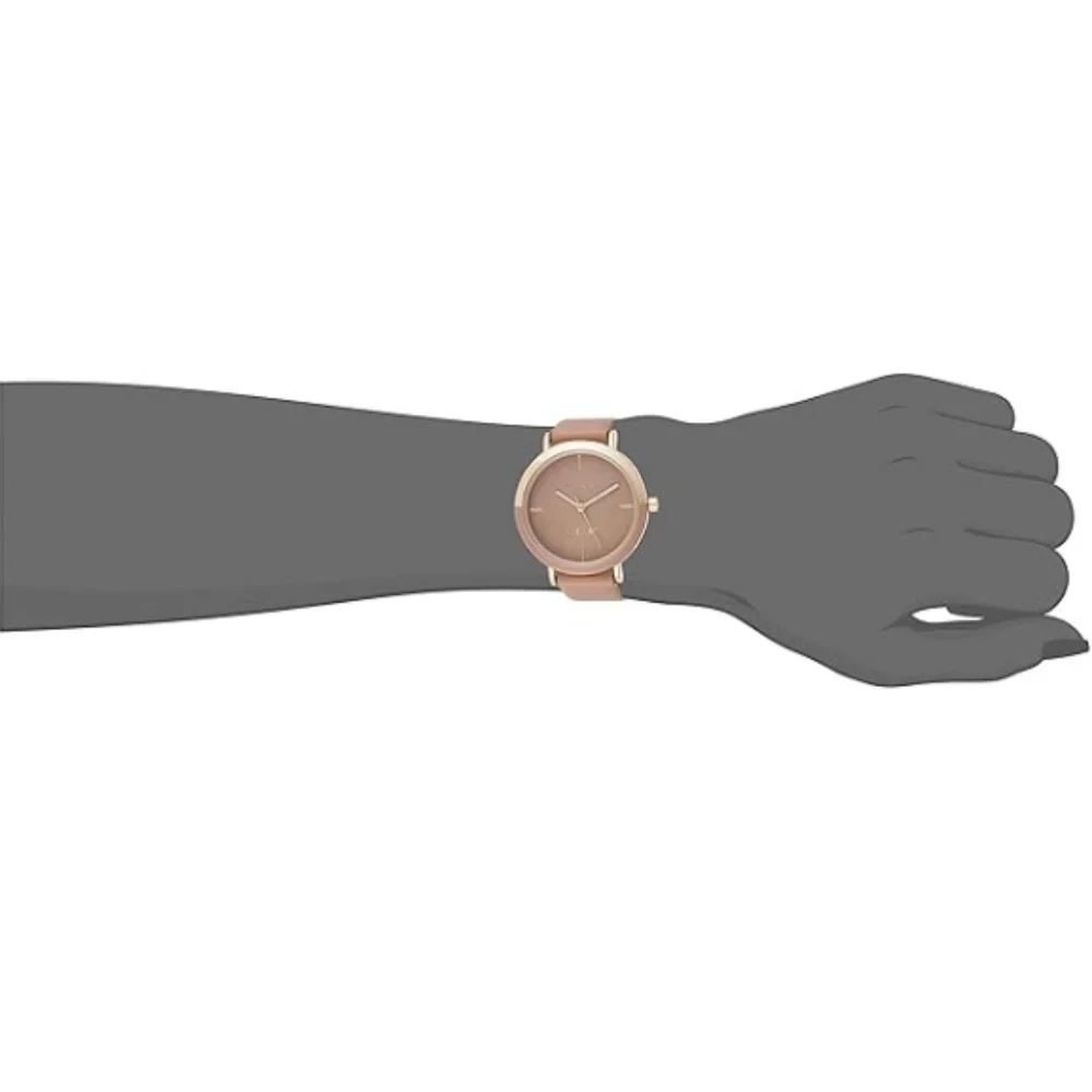 Women's New Strap Watch Tan /Gold - Picture 4 of 6